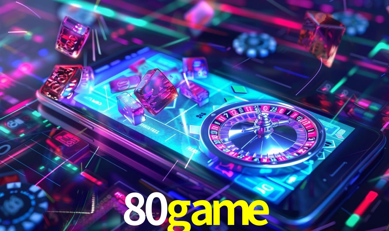 Aplicativo móvel 80game para iOS e Android